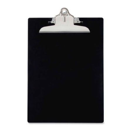 Saunders Mfg Saunders Recycled Plastic Clipboard with Antimicrobial Protection, 8-1/2" x 12", Black 21603